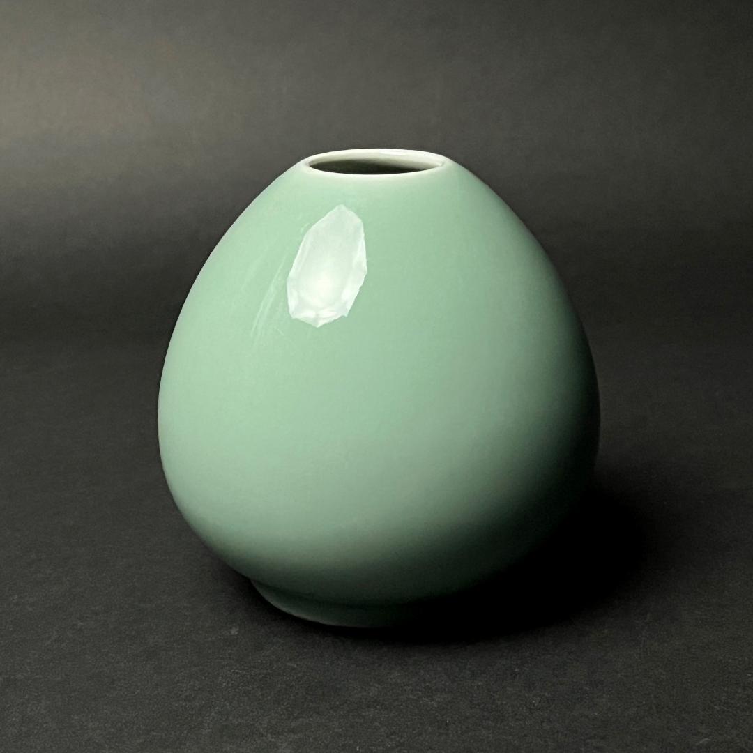 唐物 粉青釉水丞 大清康煕年製 款 中国古玩 美術 SN547