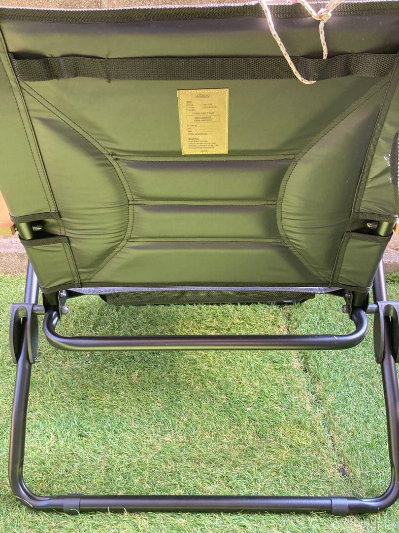 AS2OV(アッソブ)/リクライニングローローバーチェア　ブラック