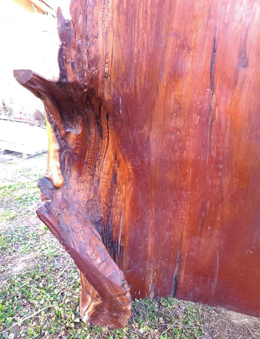 欅 一枚板 衝立 無垢 天然木 大型 ケヤキ 間切り パーテーション  和家具