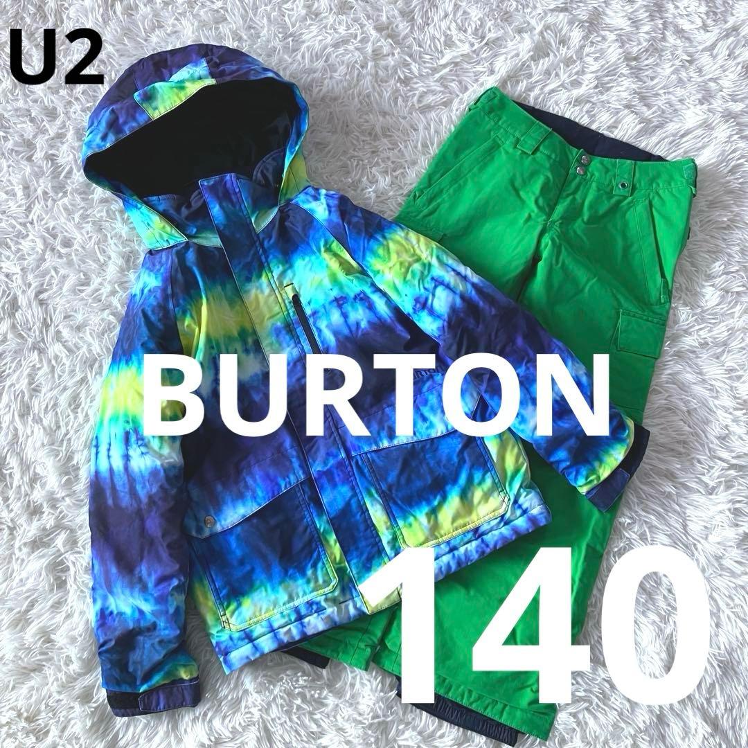 #U2✨BURTON✨スキー スノボ ウェア 上下セット140 キッズM