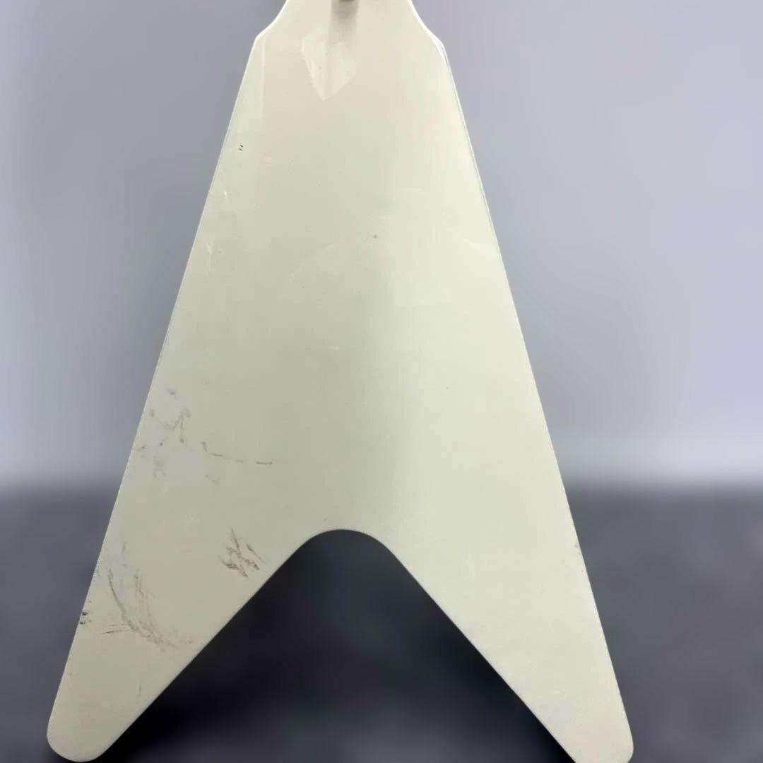 Grass Roots GFV58 グラスルーツ フライングV 白　ケース付