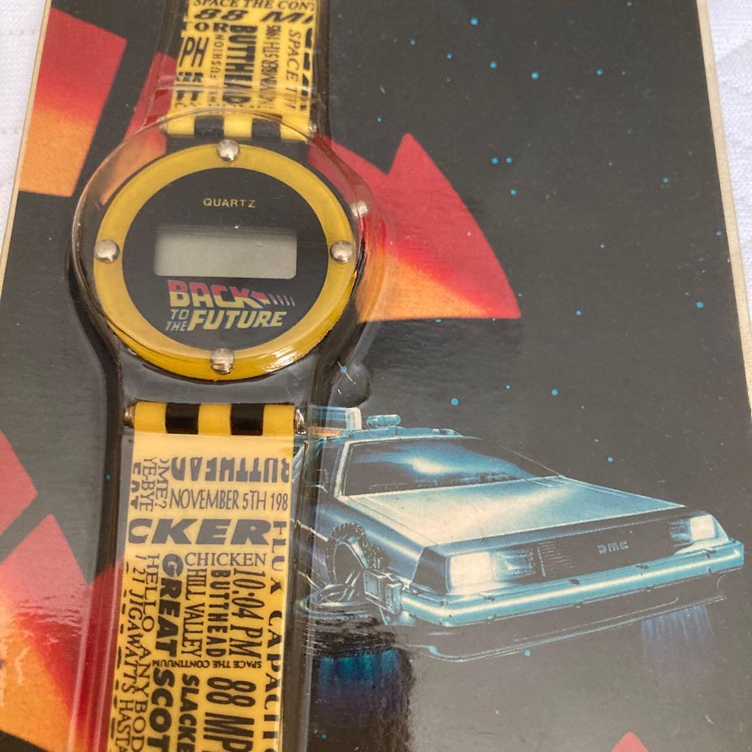 未使用品　バック・トゥ・ザ・フューチャー デジタルウォッチ