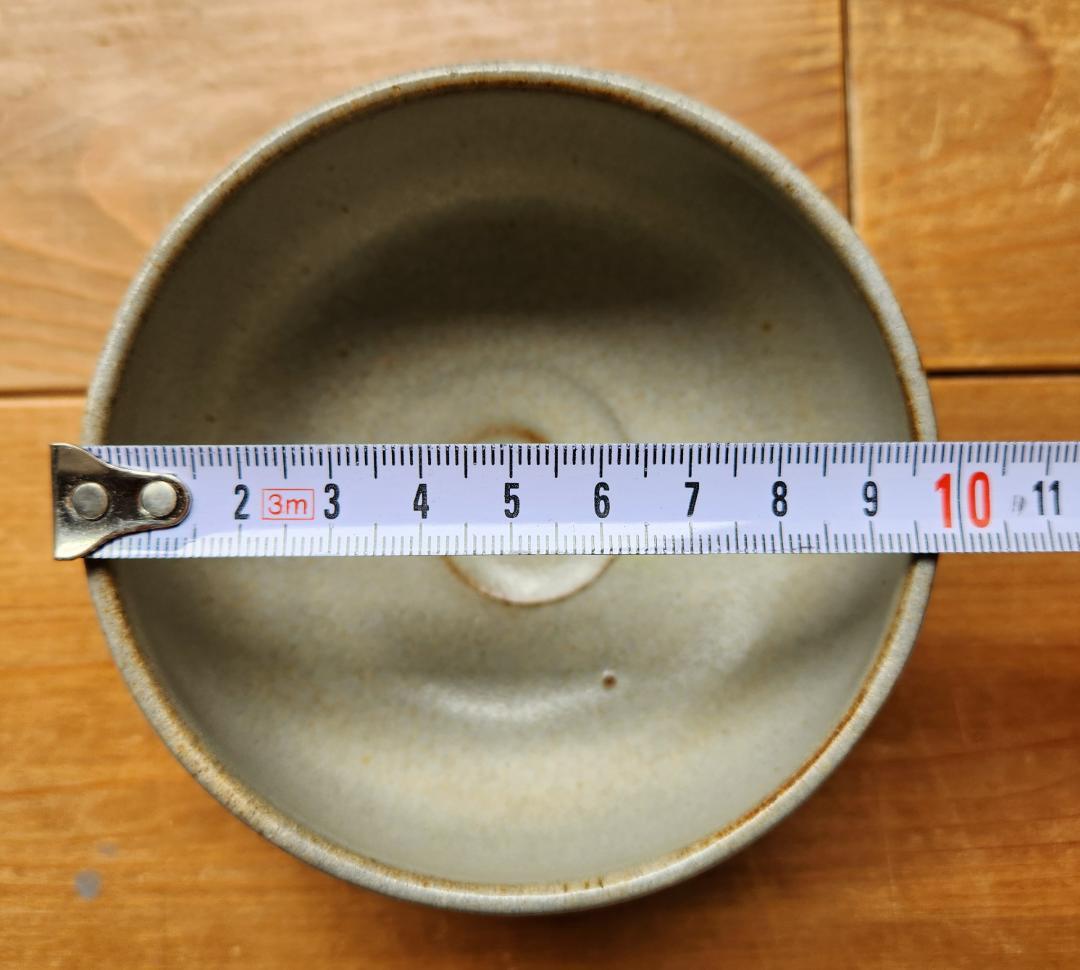 茶道具 赤膚焼 大塩正人造 茶碗 共箱なし 抹茶茶碗 抹茶碗 茶器