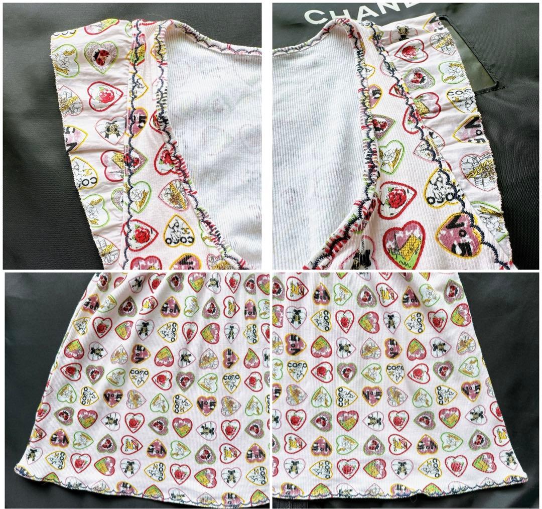 ♡CHANEL♡シャネル バレンタイン 限定 キャミソール トップス ハート