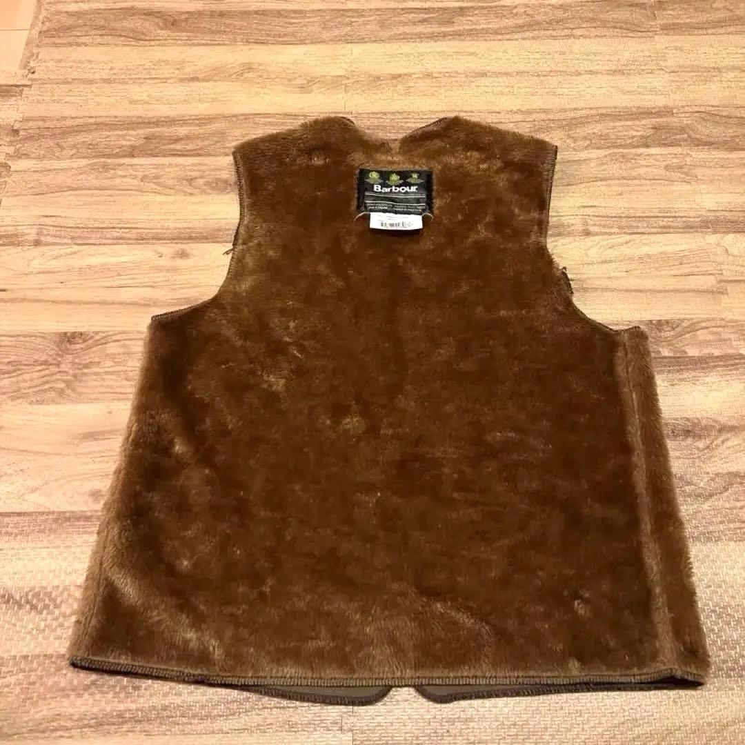barbour バブアー　ファーライナーベスト　アクリルライニングボアベスト