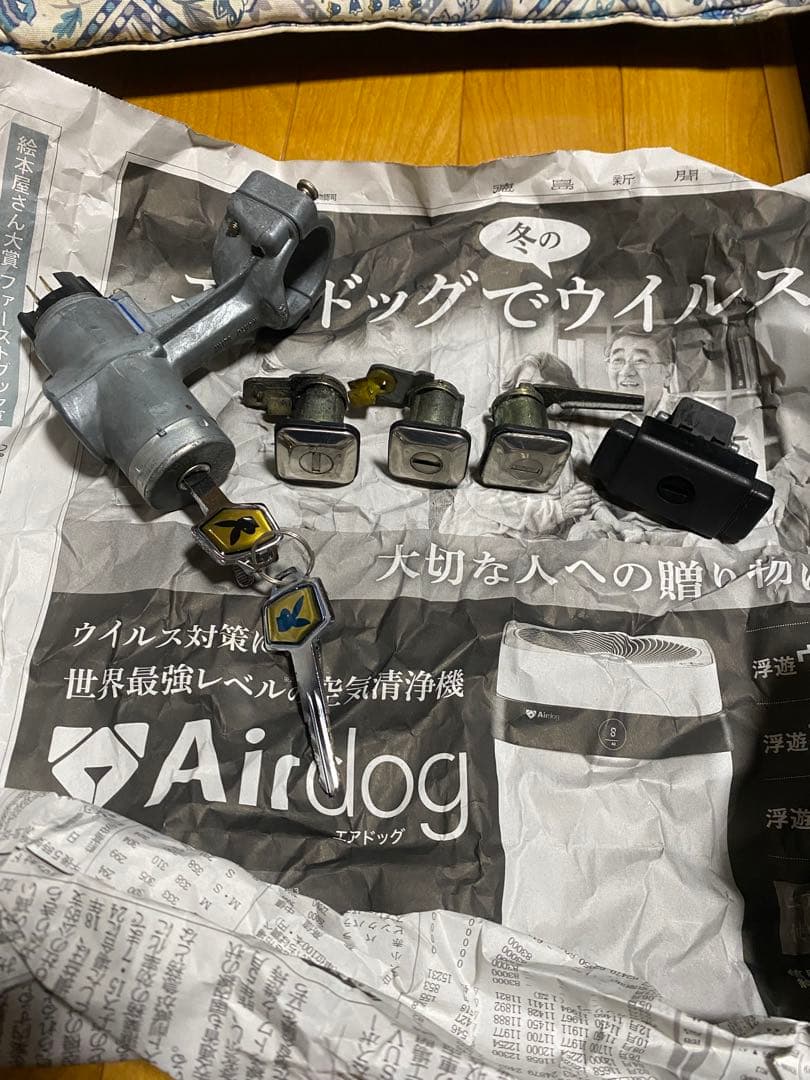 日産 スカイラインRSターボ DR30 後期 キーシリンダーセット