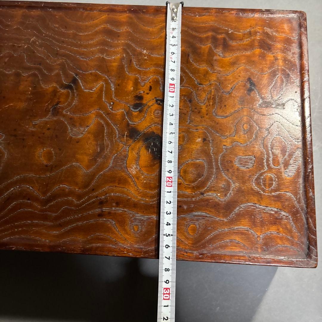 雪山作　台　木製