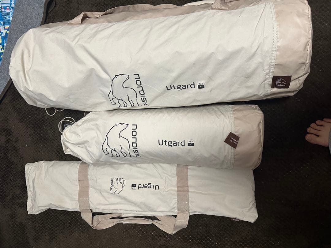 ノルディスク　ウトガルド　ジップインフロア付き