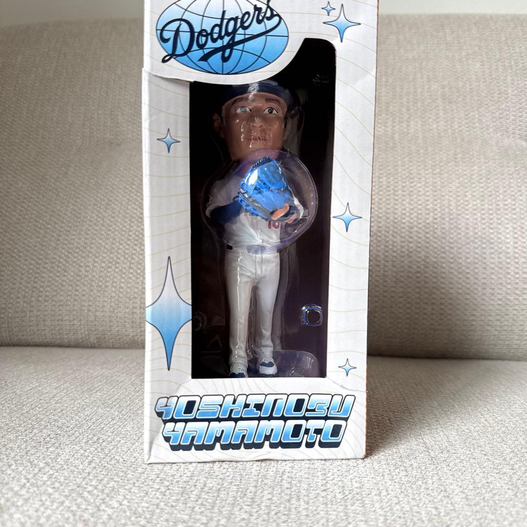 【新品未開封】山本由伸　ボブルヘッドフィギュア ドジャース