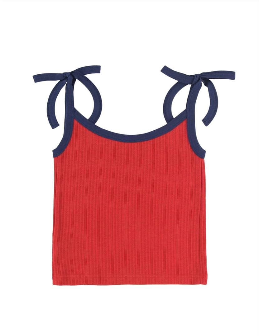 サンリオ×アリシアスタン　新品未使用タグ付き　キャミソール　レッド