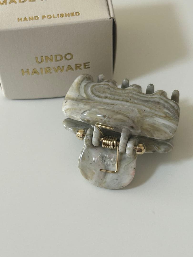 ヘアアクセサリー UNDO HAIRWARE No.2 Green Marble