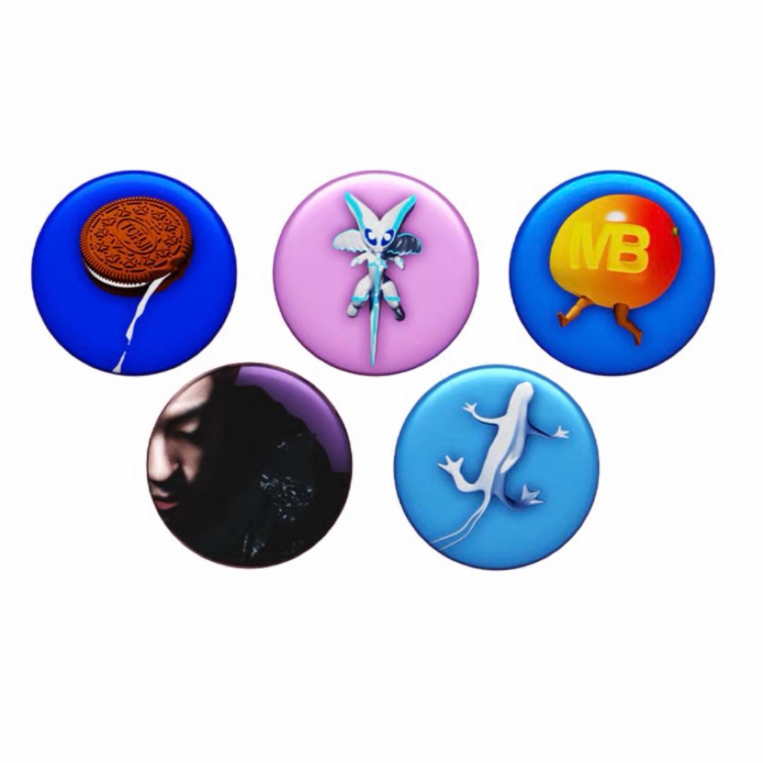 【新品】tohji⭐︎ピンズ⭐︎コンプ⭐︎缶バッジ⭐︎Blind Pins⭐︎ピアアリーナ