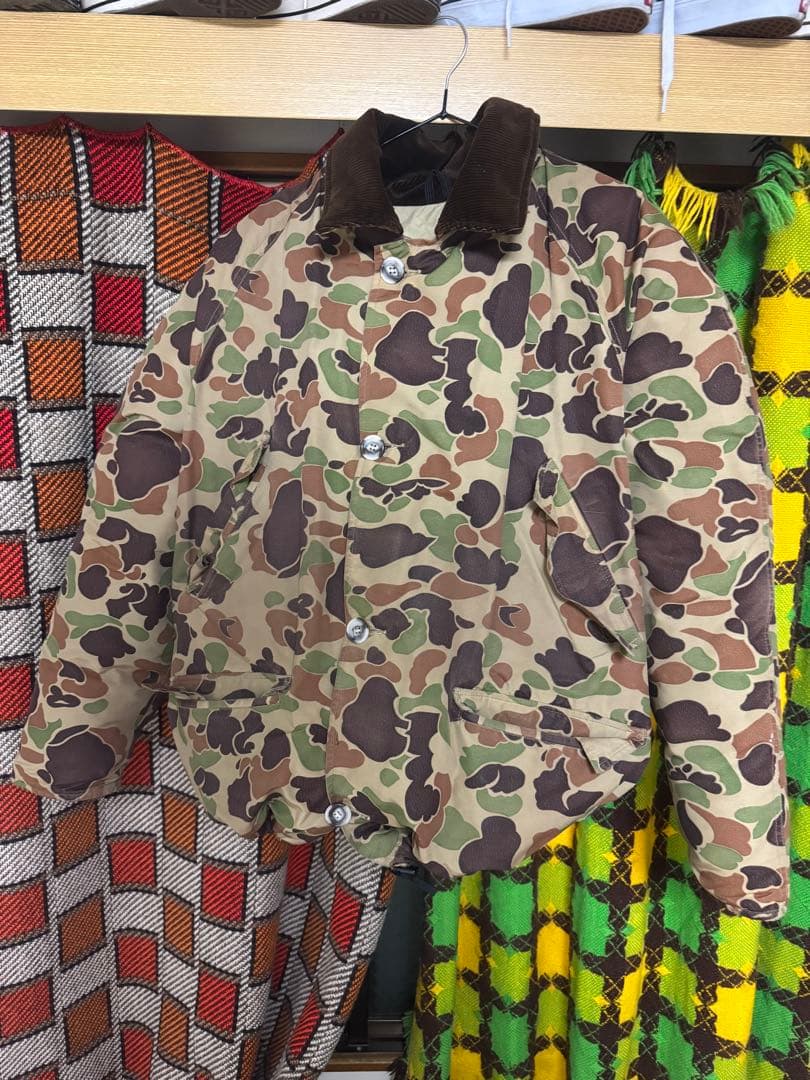 L.L.Bean ダックカモ柄ダウンジャケット XXL