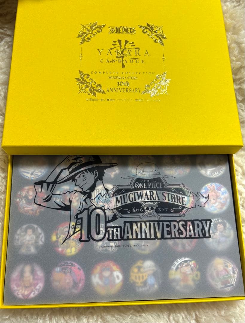 ワンピース 輩缶バッジ コンプリートコレクション 10周年 第4弾