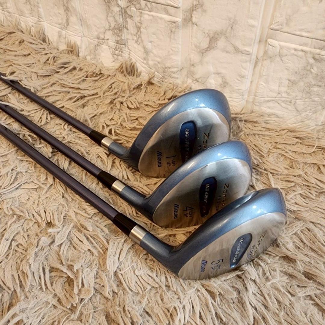 【良品】ミズノ レディース クラブセット 9本 Mizuno ZEPHYR《L》