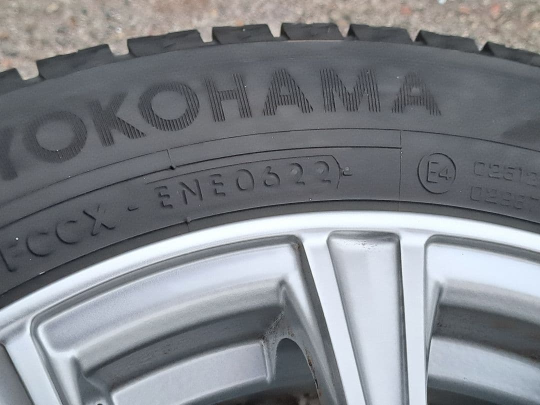 165/65R14バリ山アイスガード22年製！14×5.5J +38 4H100