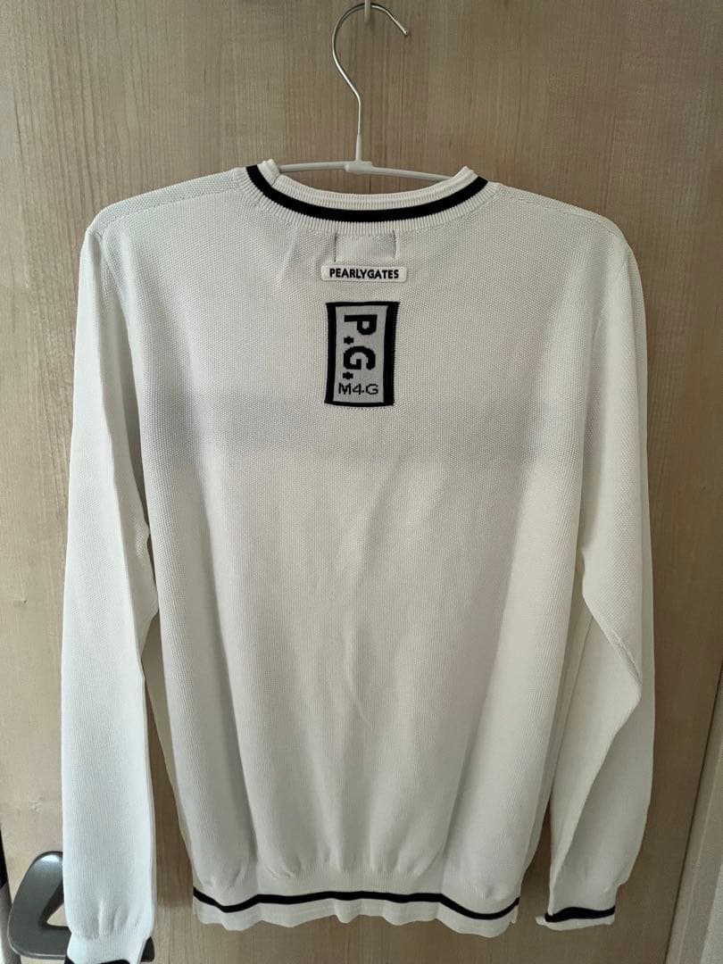PEARLY GATES ホワイト セーター サイズ4