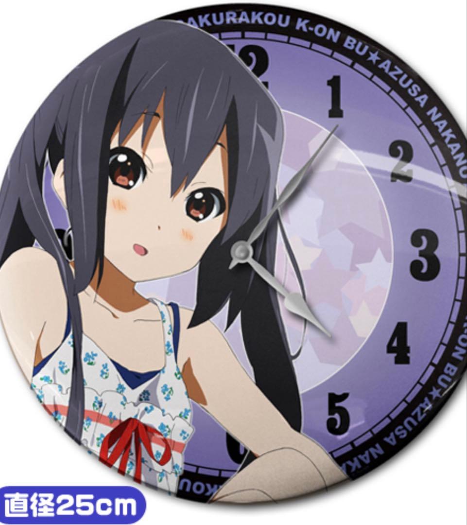 新品未開封品　けいおん！　中野梓　ティンクロック