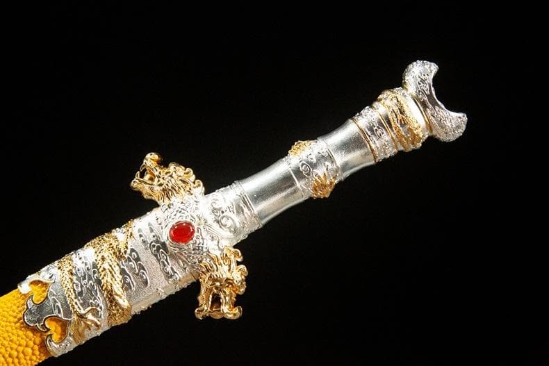 に頼る短剣 模造刀 居合刀 武士道 武具 漢剣 唐刀 龍泉剣 手鍛造打