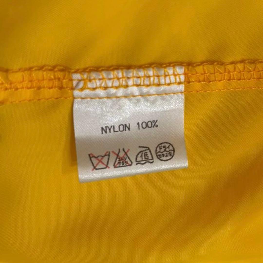 LEMONed hide ラインパーカー イエロー 3 ナイロン フード付希少