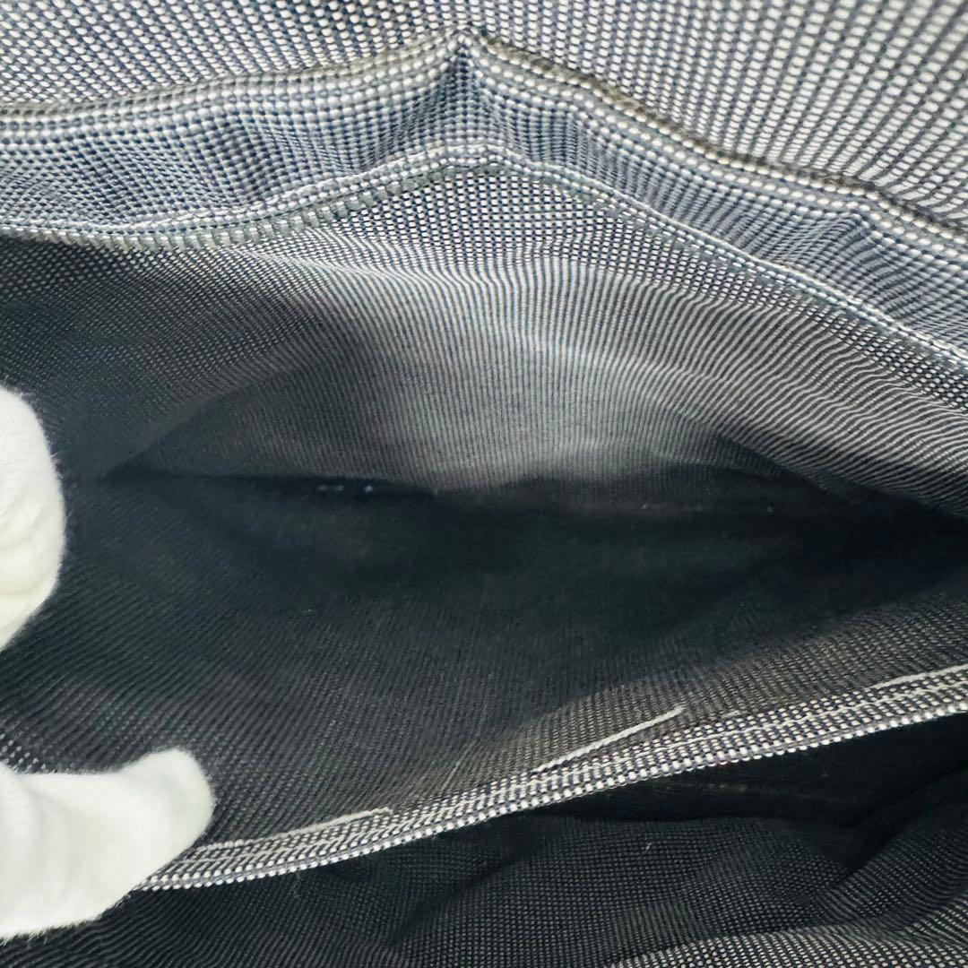 ✨HERMES✨エルメス✨エールライン✨グレー✨ナイロンキャンバス✨トートバッグ