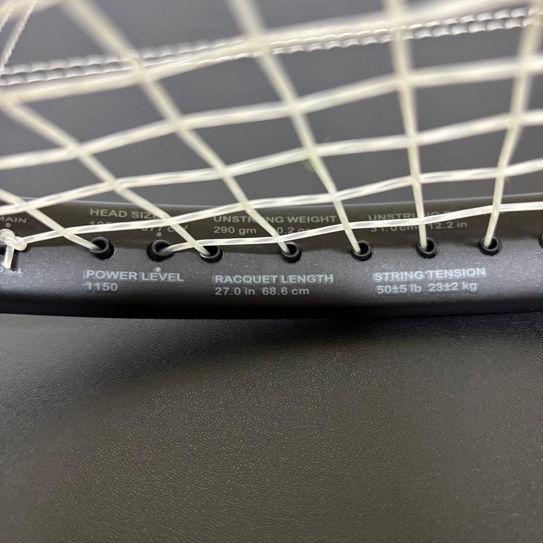 【美品】Prince X105 290g 右利き用 硬式 テニスラケット