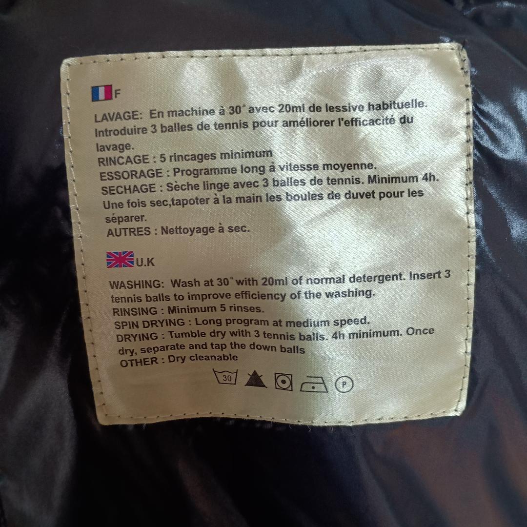 【美品】 ピレネックス PYRENEX ダウンジャケット メンズ サイズ 1