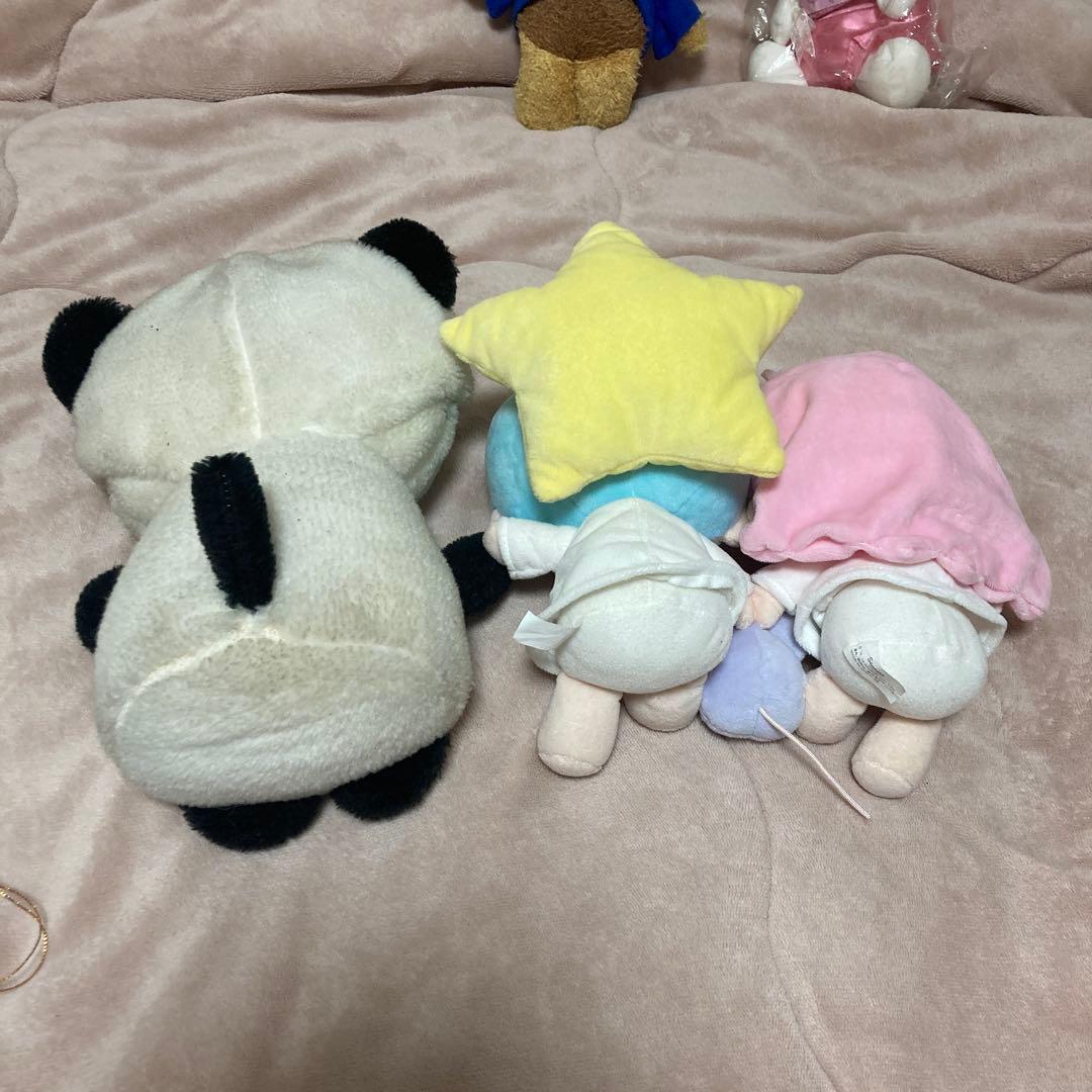 サンリオ　マスコット＆ぬいぐるみ　1976〜最近まで　34こ　中古　バラ売り不可