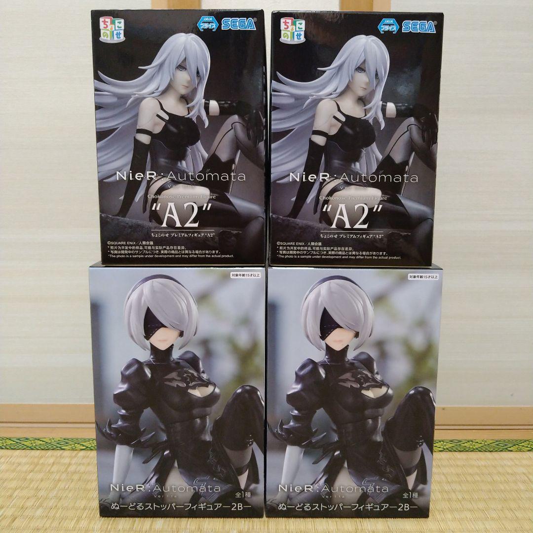 ニーアオートマタ　フィギュア　A2　2B　４個セット
