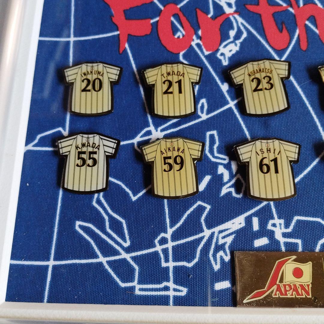 2004 JAPAN NATIONAL TEAM 　野球日本代表ピンバッチセット