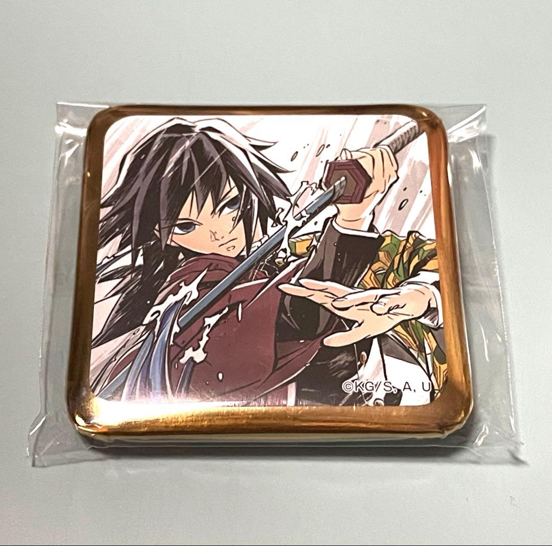 鬼滅の刃　シアターダイニング　お楽しみくじ　スクエア缶バッジ　冨岡義勇