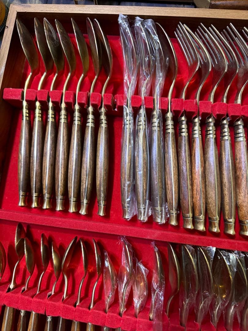 Siam Towa Phand 高級カトラリーセット 48本入 ビンテージ 箱付