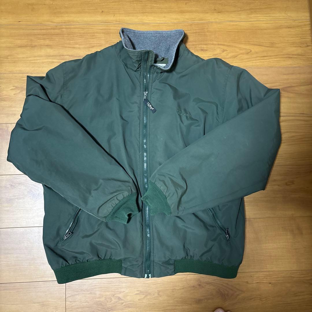L.L.Bean ダークグリーン ナイロンジャケット
