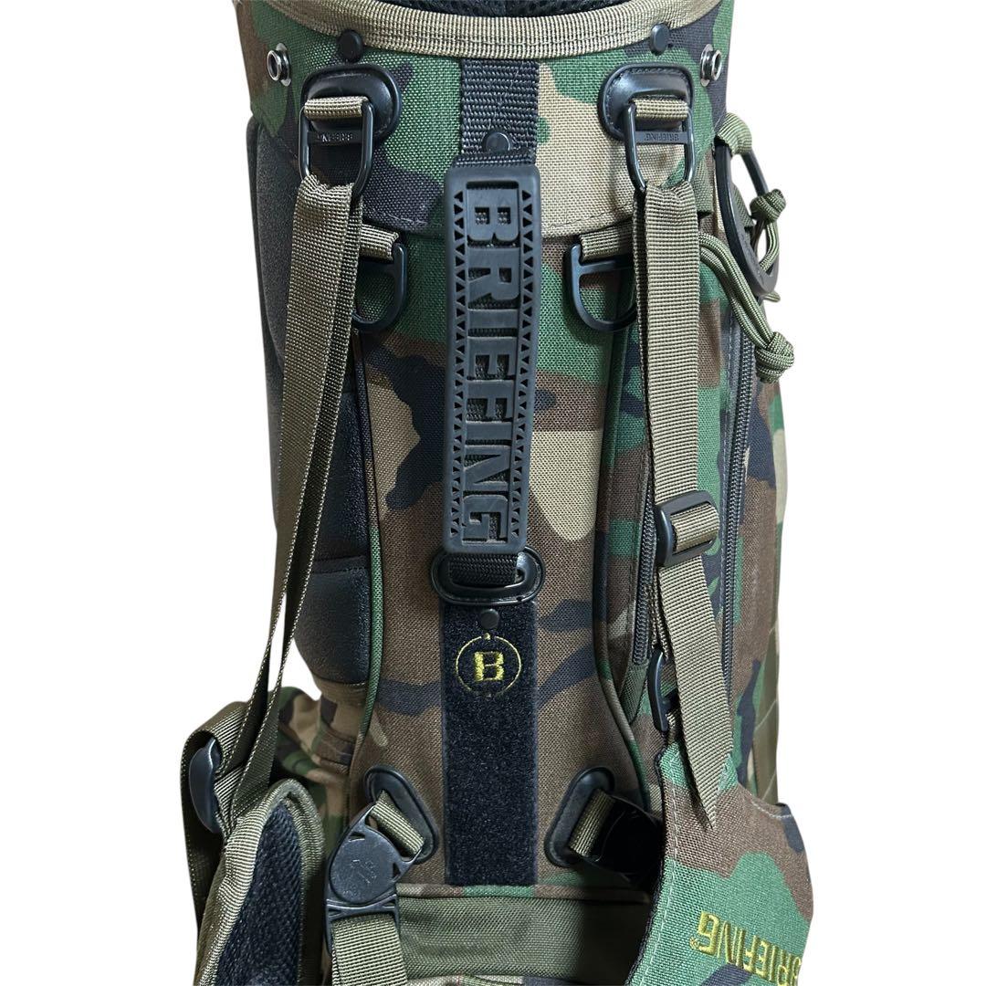 ブリーフィング キャディバッグ CR-4 #2 カモ コンビ 限定カラー