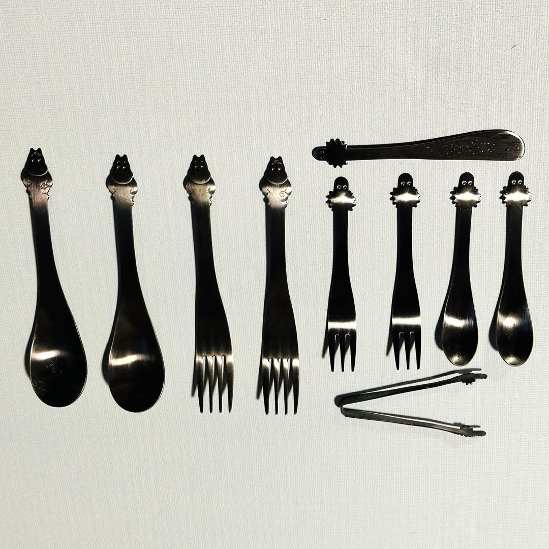 ムーミン　MSP ブラックカトラリーセット