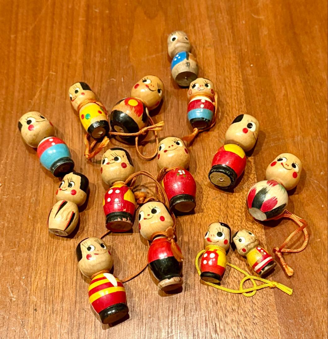 不二家 ペコちゃん こけしペコちゃん ハイカップ 14体 こけし