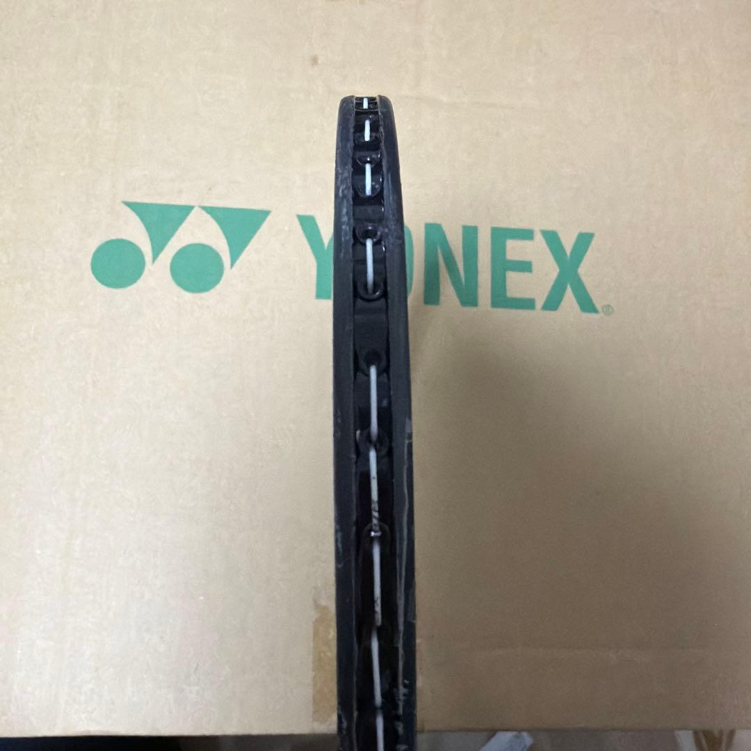 傷あり　YONEX Muscle Power 50 赤　バドミントンラケット