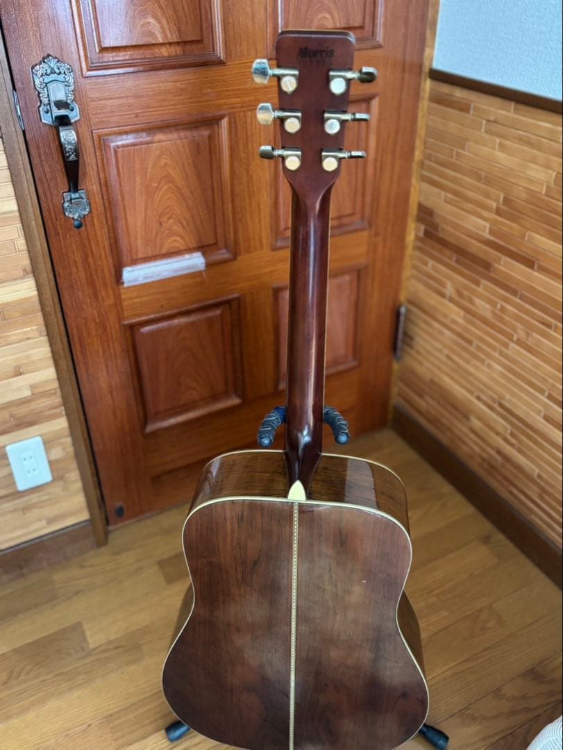 モーリスアコースティックギタージャパンヴィンテージハードケース付morris