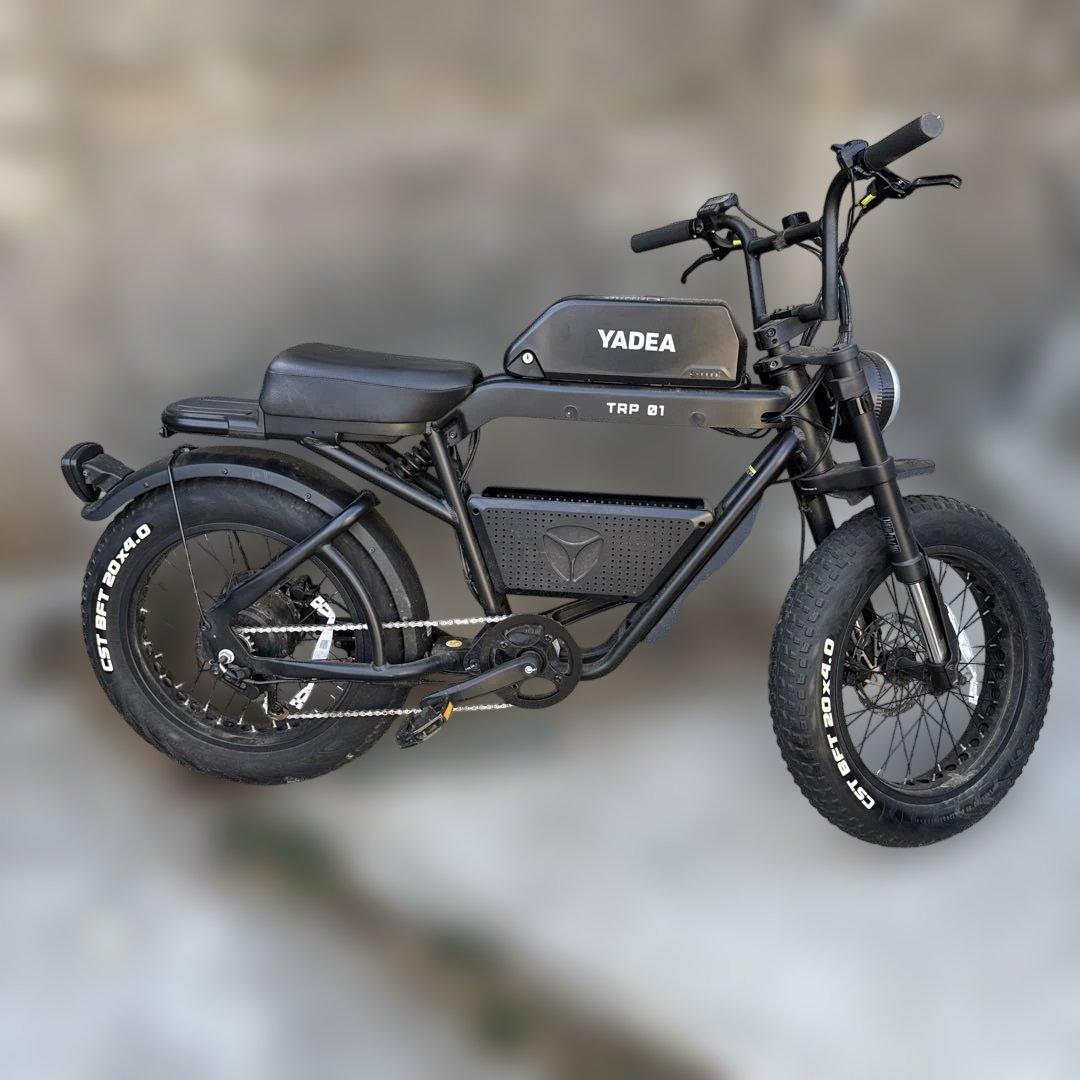 YADEA TRP-01 ブラック電動アシスト自転車