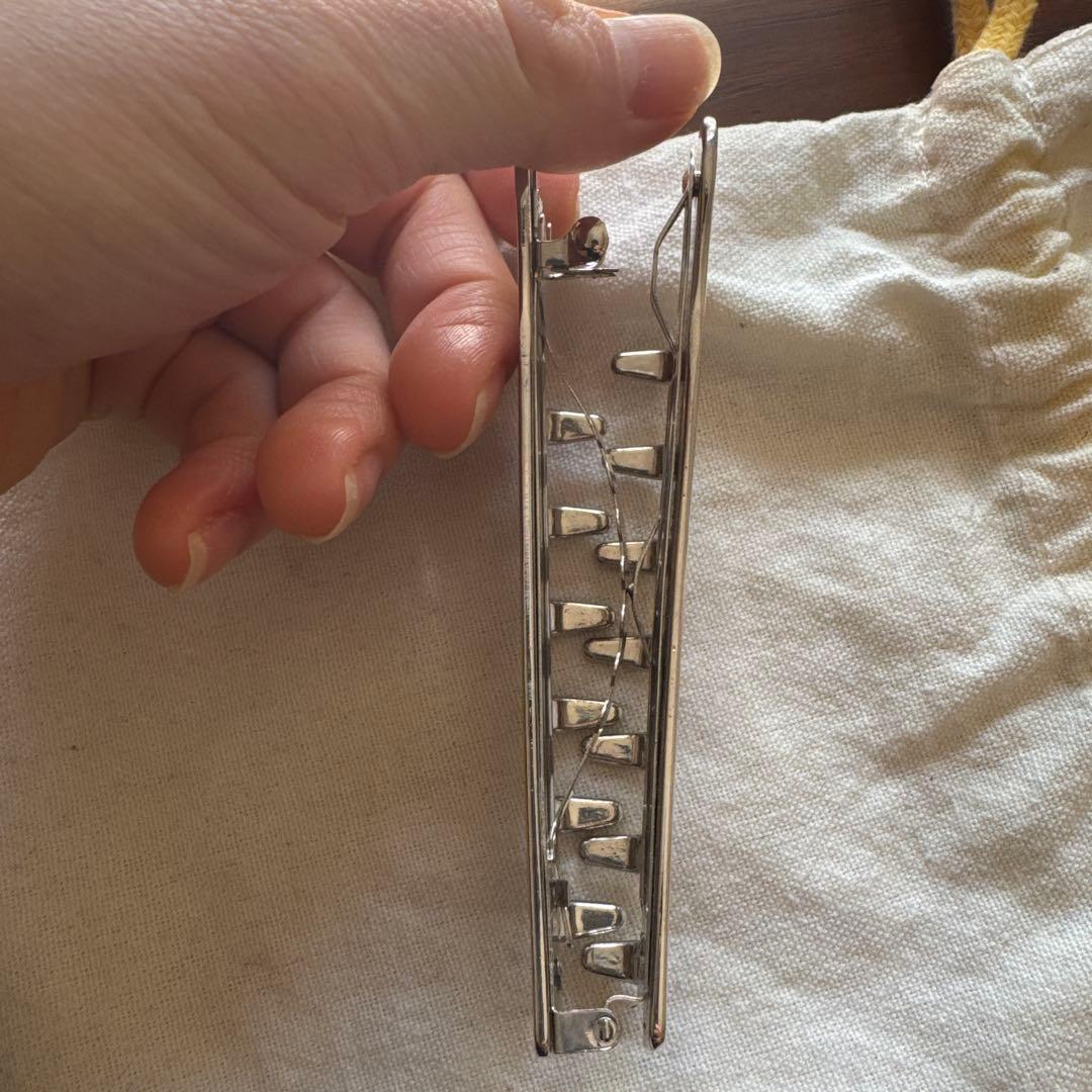 フランスラックス　エナメルキャスケード白　未使用