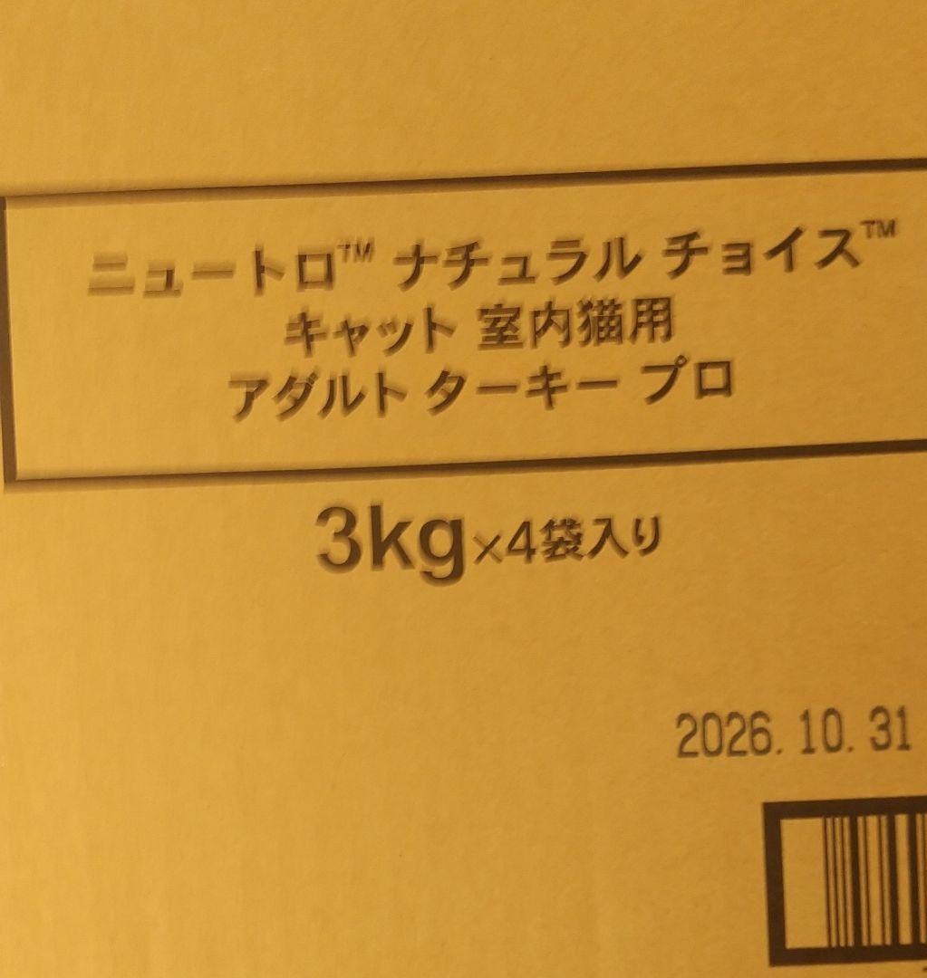ニュートロナチュラルチョイス室内猫ターキー成猫用プロ