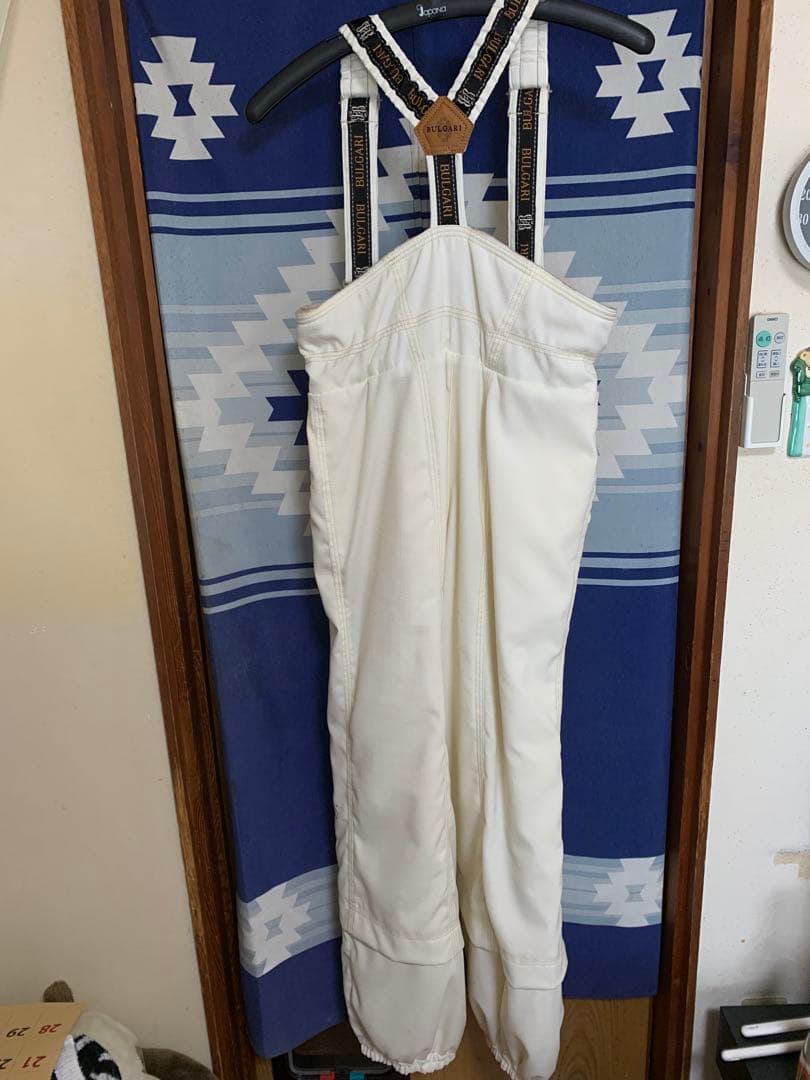 約30年前レトロ　90年代　ブルガリ　スキーウェア上下セット超美品Lサイズ