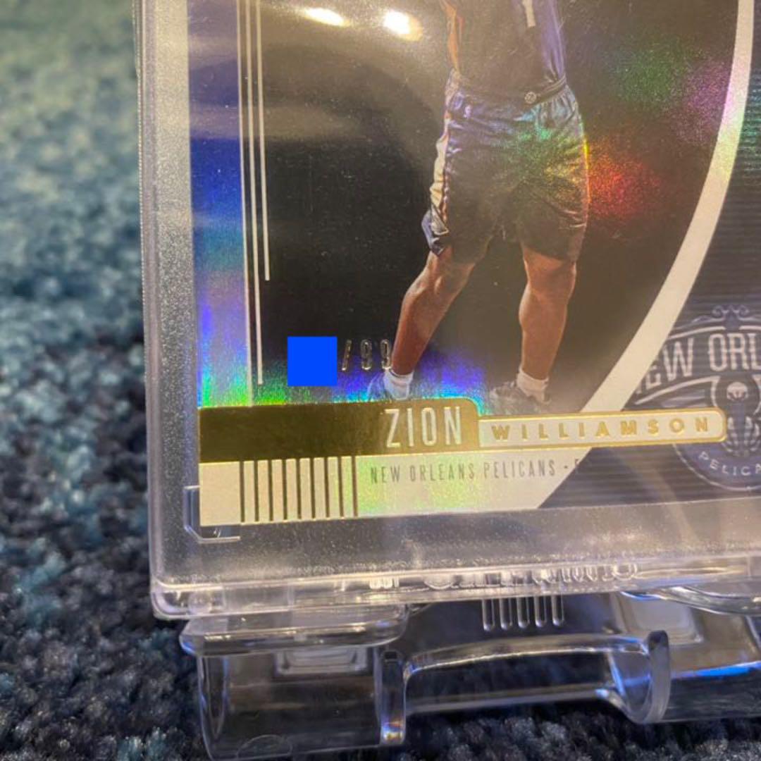 NBAカード　Zion williamson RC BLUE 99シリ