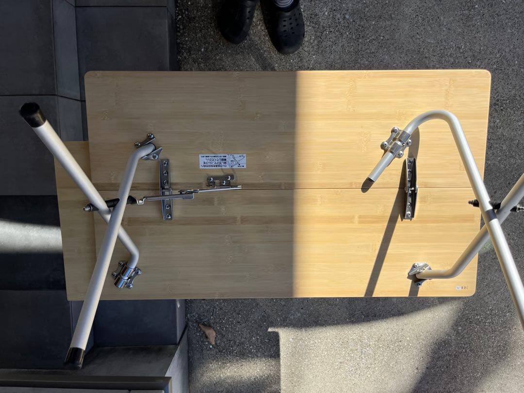 スノーピークワンアクションローテーブル竹 LV-100TR