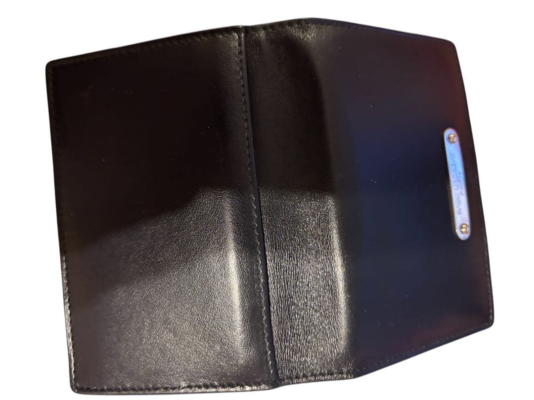 美品‼️SAINT LAURENT ネイビー　名刺入れ