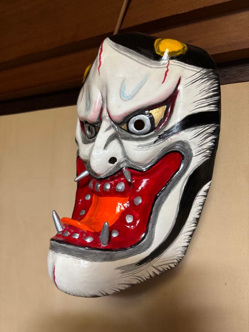 神楽面　咥え面　般若　No.49 みー様