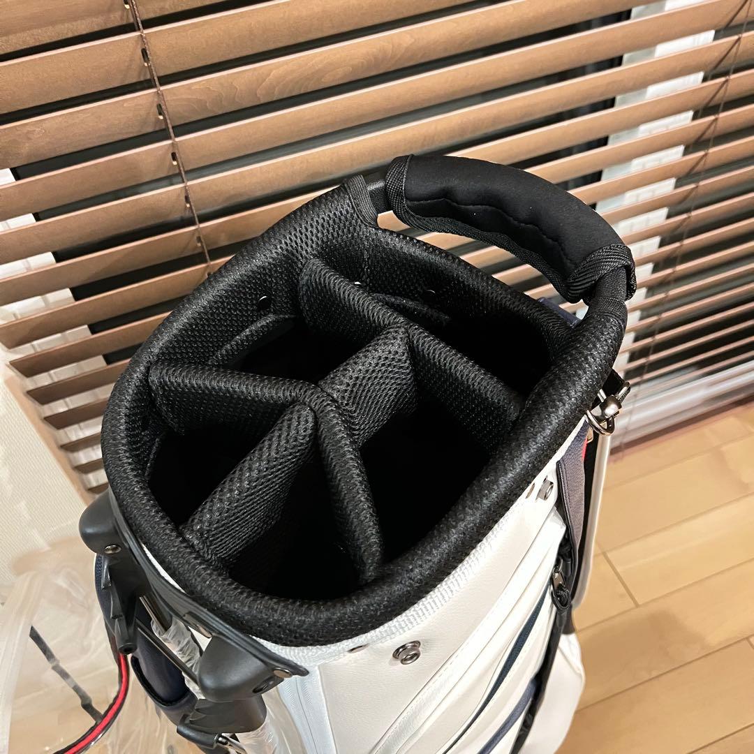 【即発送】完売MALBON マルボンゴルフ キャディバッグ ゴルフバッグ 白