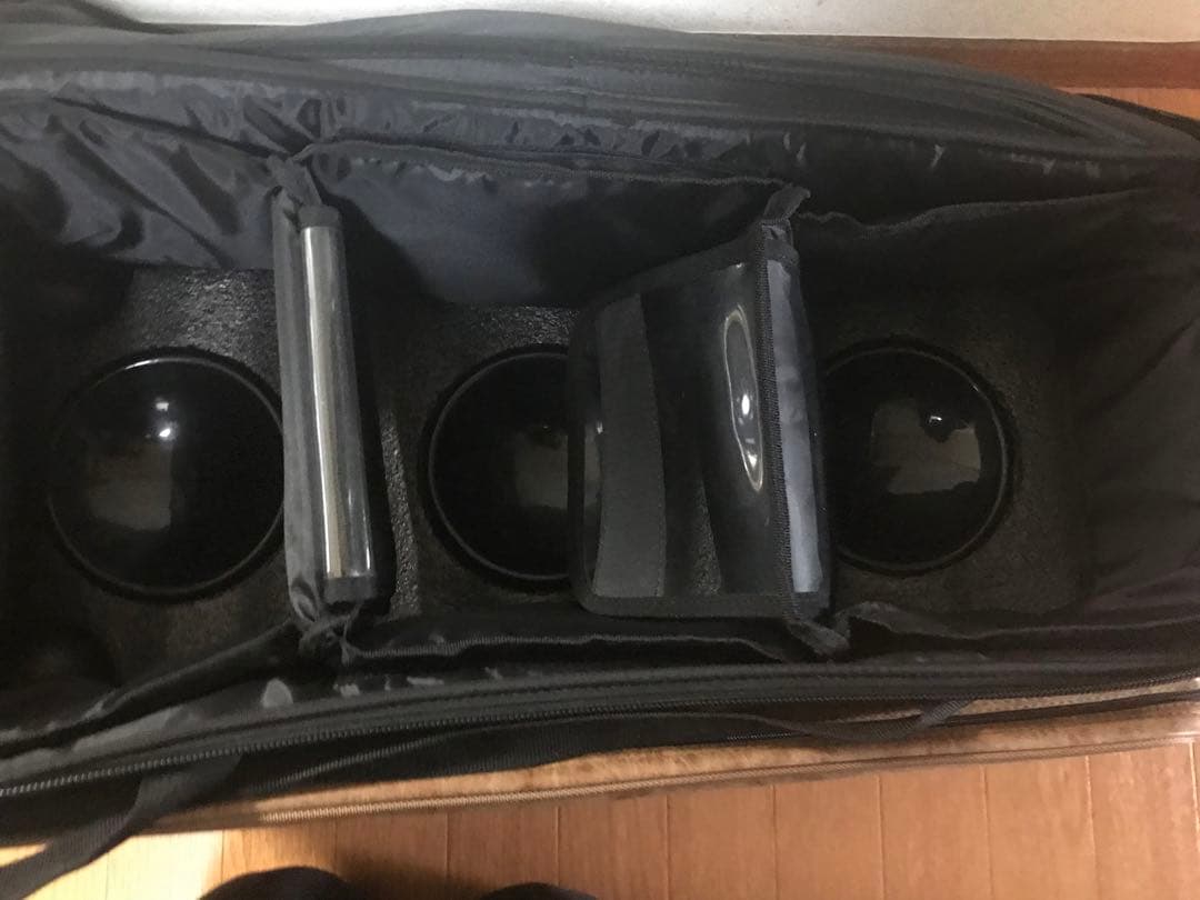 【廃盤品】未使用 ブランズウィック　3ボールバッグ　ブラウン　キャリーバッグ