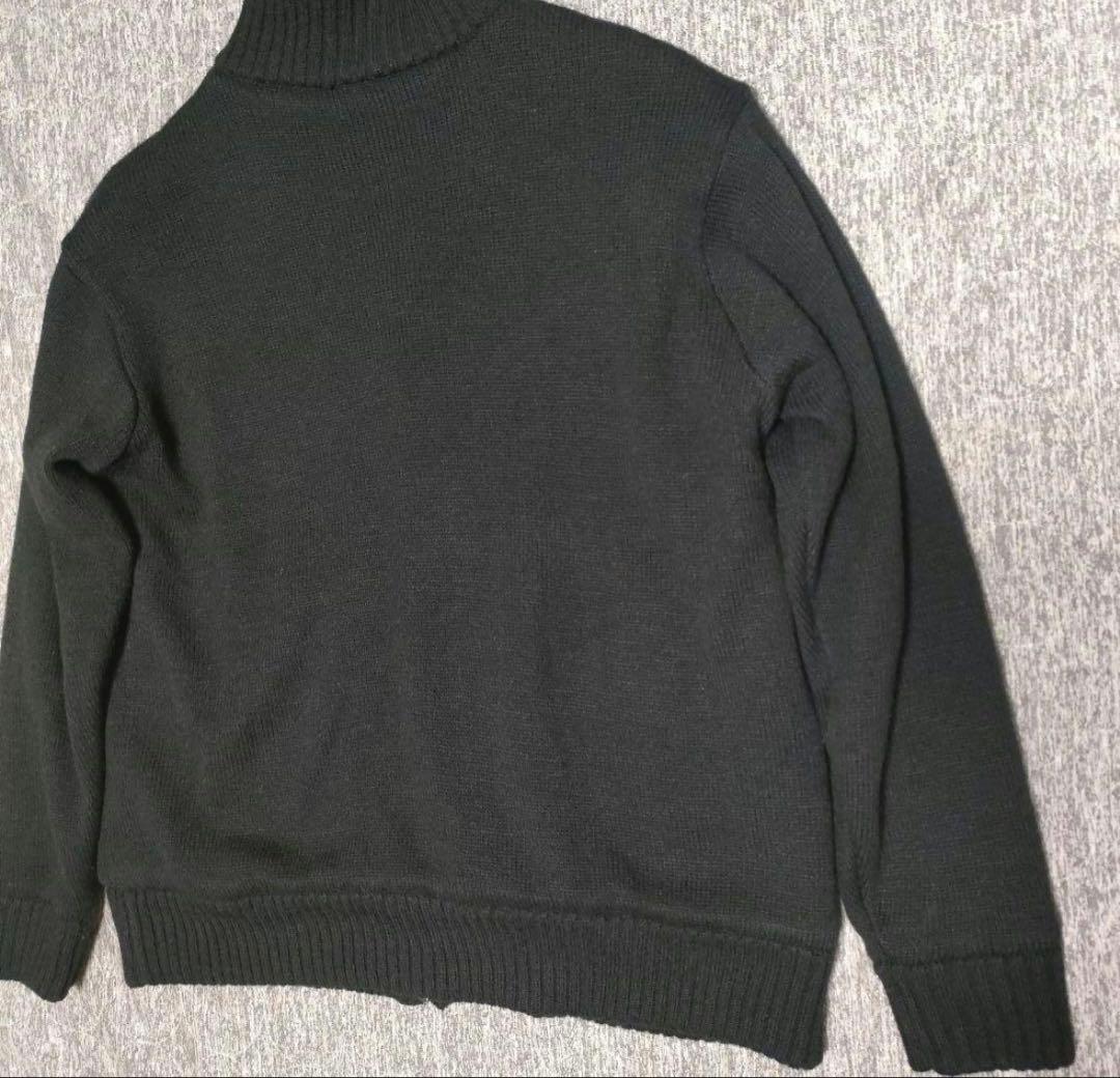 Schott ショット SKULL DS KNIT スカル刺繍 裏起毛