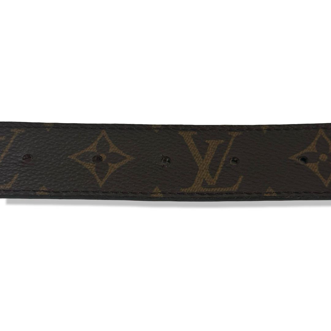 ルイヴィトン モノグラム サンチュール イニシアル リバーシブル ベルト